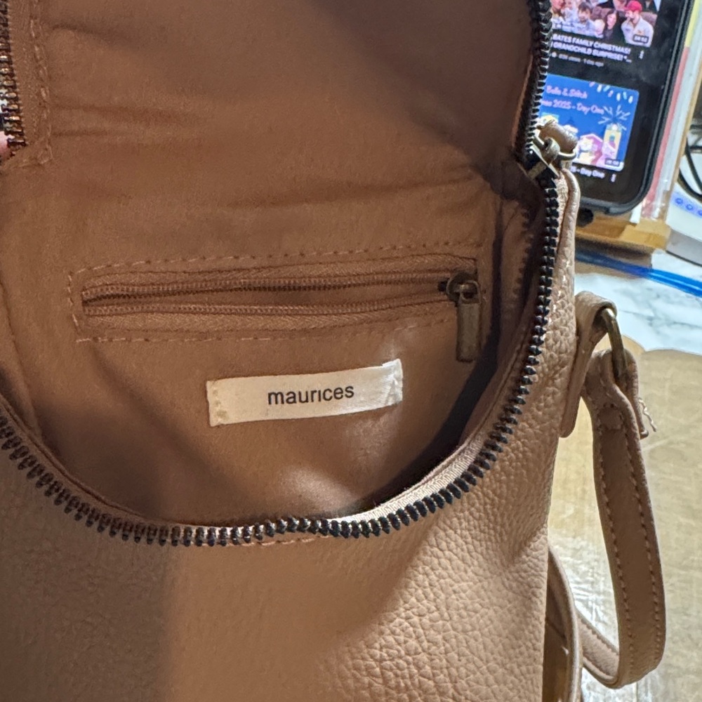 Maurices Beige Crossbody Bag - Picture 4 of 5